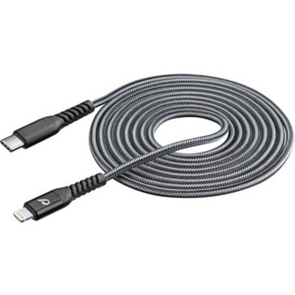 CellularLine TETRA KEVLAR USB-C NA MFI KABEL 2M, CELLULARLINE