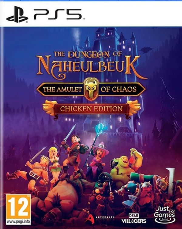 Dear Villagers THE DUNGEON OF NAHEULBEUK PS5 IGRA AMULET OF CHAOS