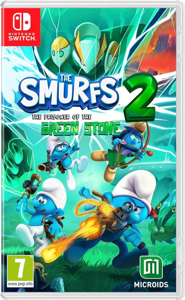 Microids THE SMURFS 2 THE PRISONER OF THE GREEN STONE NSW