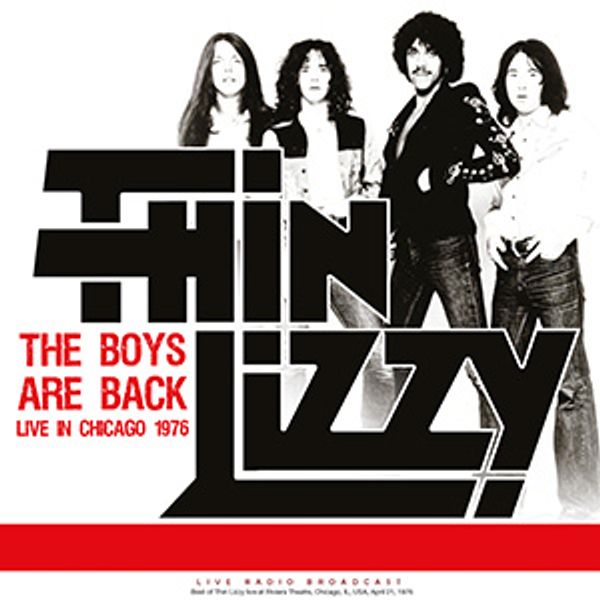 POSNETI MEDIJI THIN LIZZY - LP/THE BOYS ARE BACK LIVE IN CHICAGO