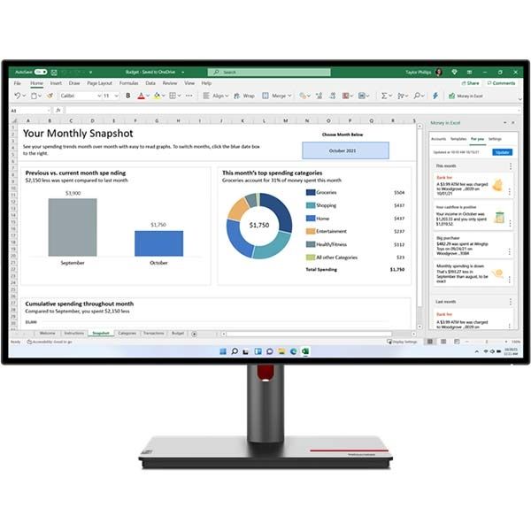 Lenovo THINKVISION P27Q-30 27" LENOVO QHD/IPS/75HZ MONIT