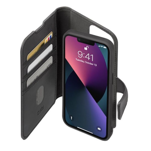 SBS TORBICA DUO MAG WALLET IPHONE 14 PLUS BLACK