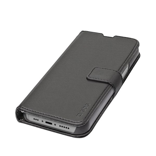 SBS TORBICA WALLET STAND IPHONE 14 PLUS BLACK