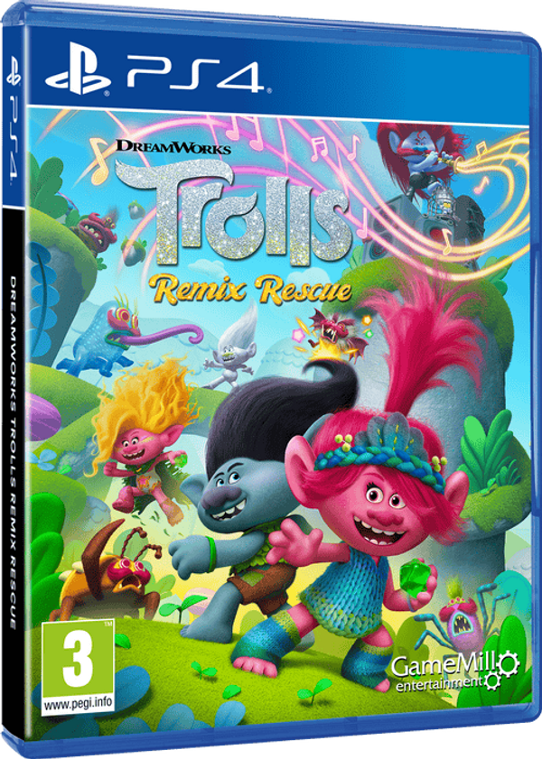 GameMill Entertainment TROLLS REMIX RESCUE PS4