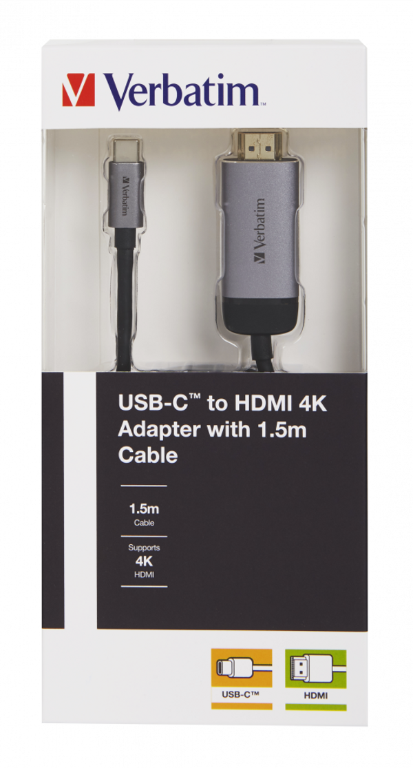 Verbatim USB-C / HDMI 4K ADAPTER VERBATIM