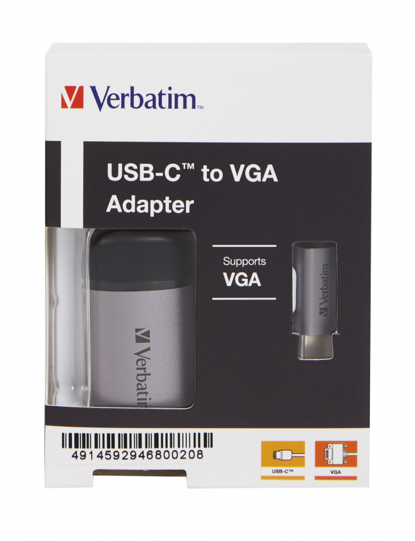 Verbatim USB-C / VGA  ADAPTER VERBATIM