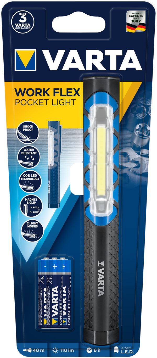 Varta WORK FLEX POCKET LIGHT