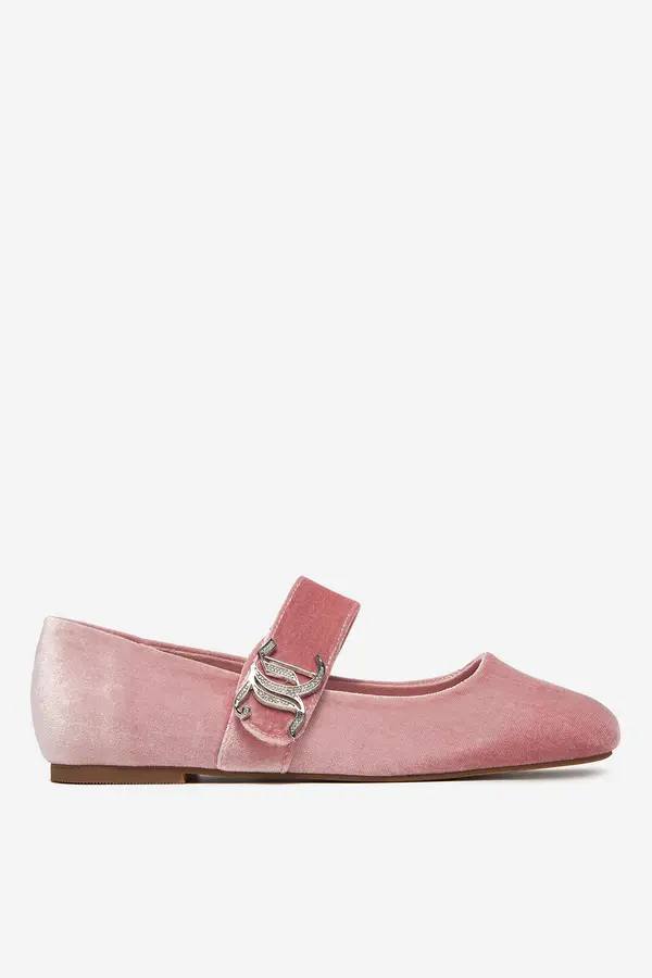 Juicy Couture Balerinke JUICY COUTURE WS23499-01A Živo roza