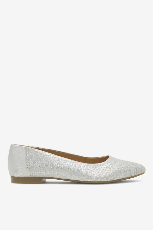 LASOCKI Balerinke Lasocki RST-KAJA-28 Srebrna