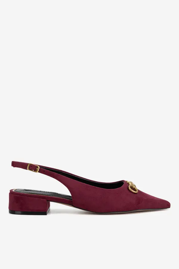 Nine West Balerinke NINE WEST WFA2991-1 Temno rdeča
