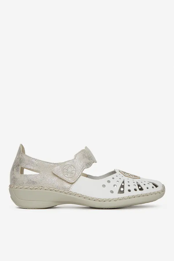 Rieker Balerinke Rieker 41368-80 Ivory