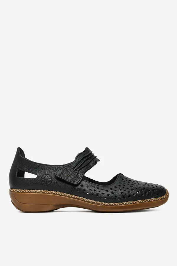 Rieker Balerinke Rieker 41399-14 Mornarsko modra