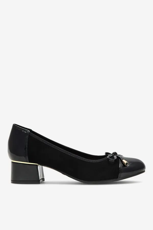 Clara Barson Čevlji s peto Clara Barson LS6032-02 Črna