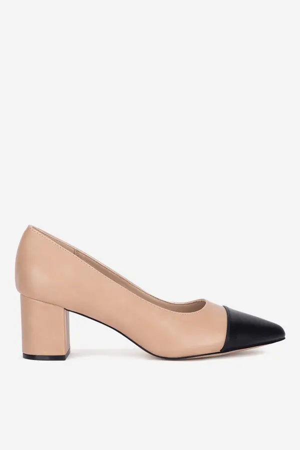 Clara Barson Čevlji s peto Clara Barson WYL3320-5 Bež
