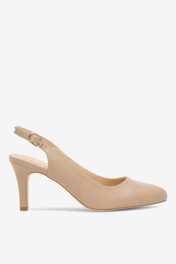 Clara Barson Čevlji s peto Clara Barson WYL3438-5 Bež