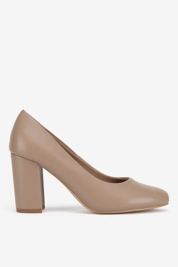 Clara Barson Čevlji s peto Clara Barson WYL3812-1 Bež