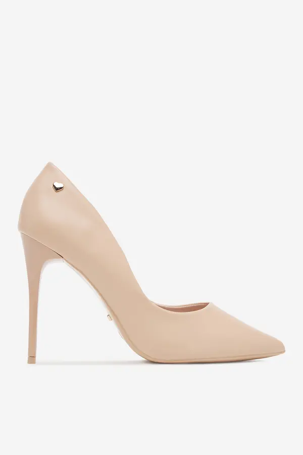 DeeZee Čevlji s peto DeeZee AB2-4503 Bež