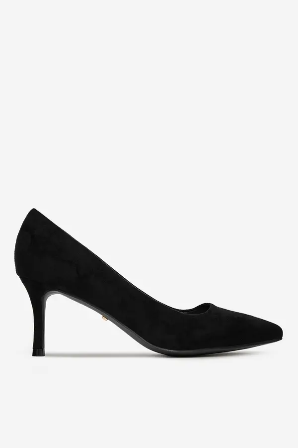 DeeZee Čevlji s peto DeeZee BK-0807 Črna