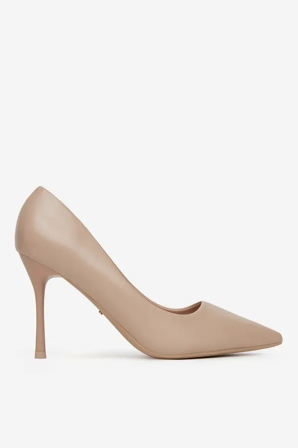 DeeZee Čevlji s peto DeeZee BK-8328 Bež