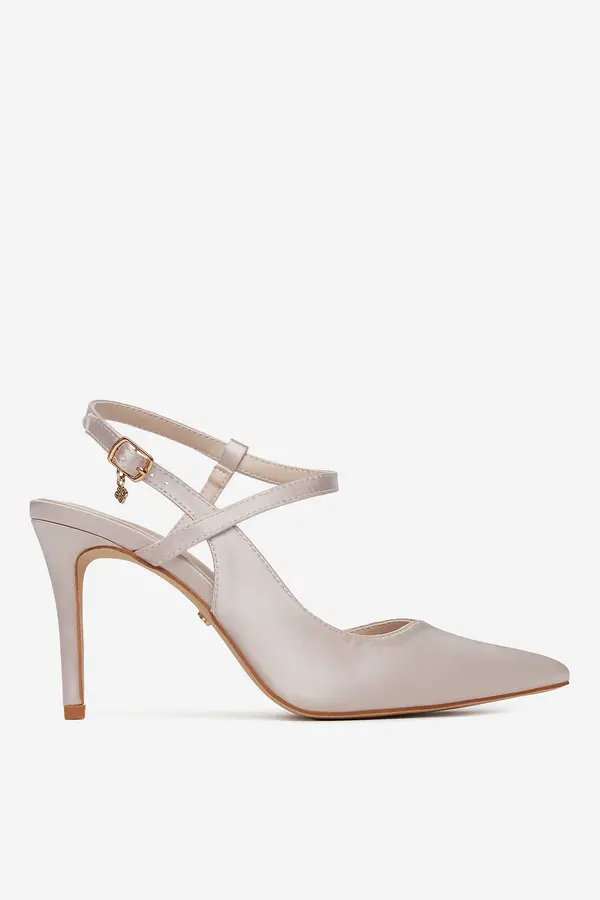 DeeZee Čevlji s peto DeeZee DF-82780-11 Živo roza