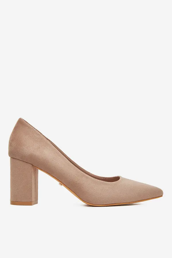 DeeZee Čevlji s peto DeeZee DP-1681-32 Kaki