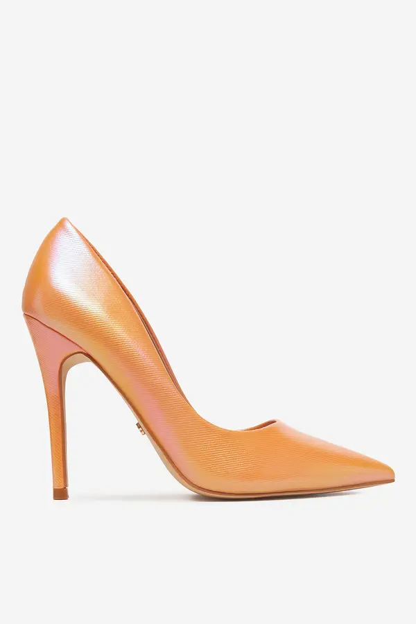 DeeZee Čevlji s peto DeeZee GAO-2312-6 Oranžna