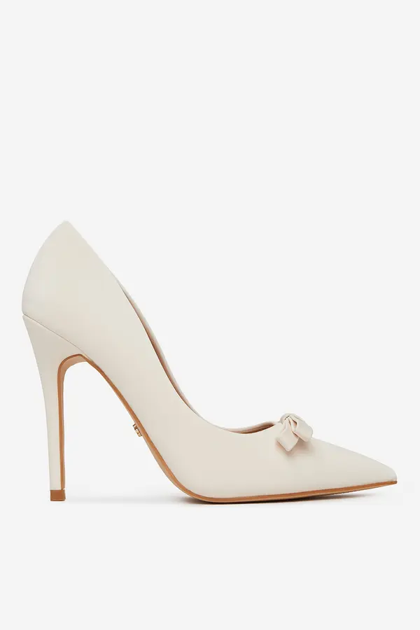 DeeZee Čevlji s peto DeeZee GAO-2312-6A Bela