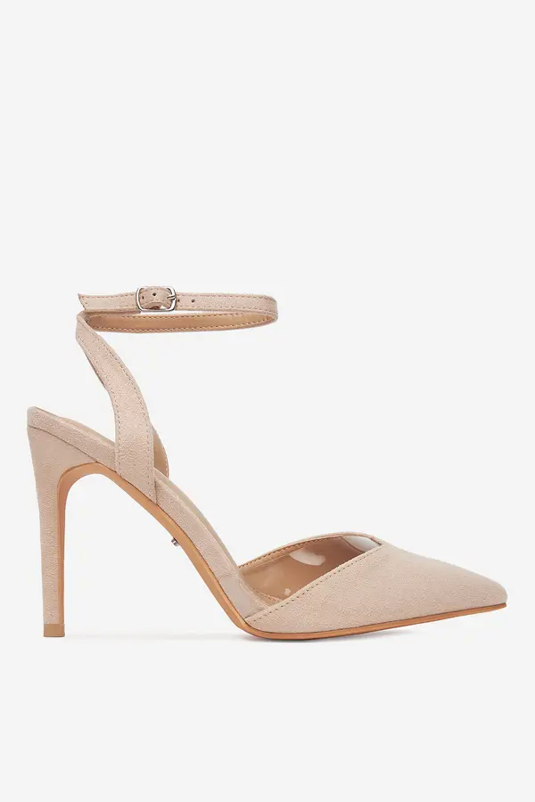 DeeZee Čevlji s peto DeeZee HT5846-46 Bež