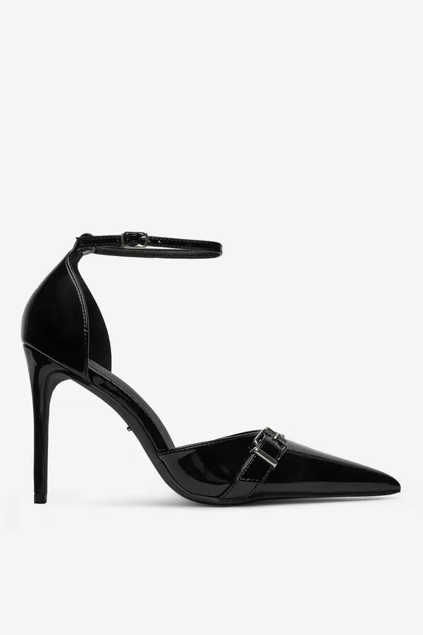 DeeZee Čevlji s peto DeeZee Q93079-17 Črna