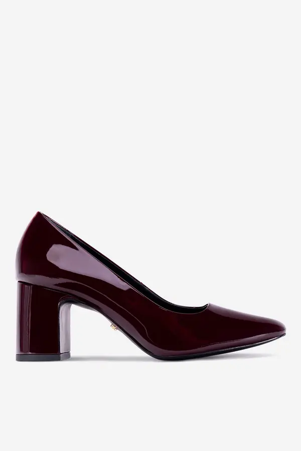 gino rossi Čevlji s peto Gino Rossi ROSA-115998 Temno rdeča