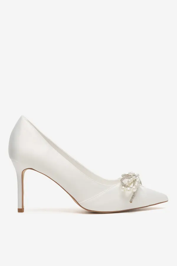 Jenny Čevlji s peto Jenny CD24069-1 Bela