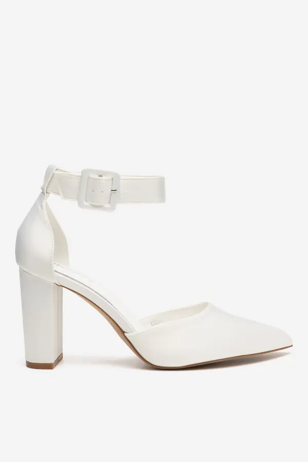 Jenny Čevlji s peto Jenny LH230312-5A Bela