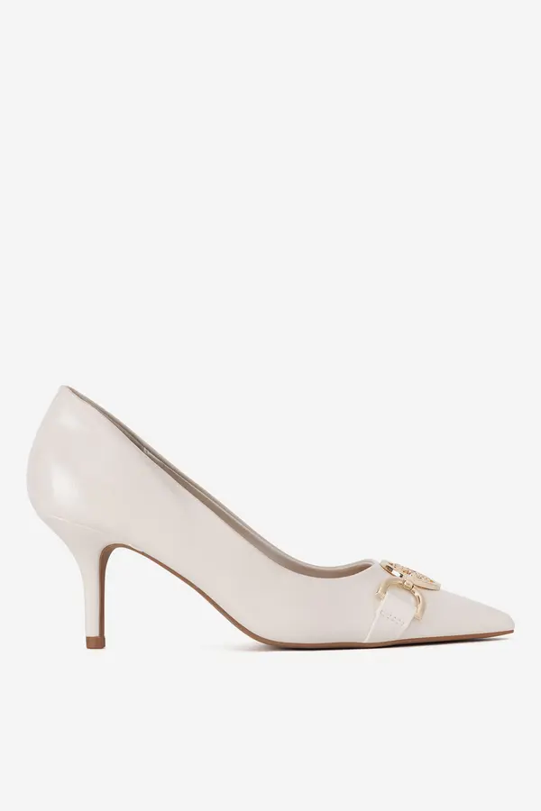 Nine West Čevlji s peto NINE WEST CWBFS128-06 Ivory