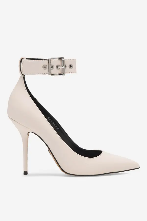 Nine West Čevlji s peto NINE WEST SJ1487-2 Bela