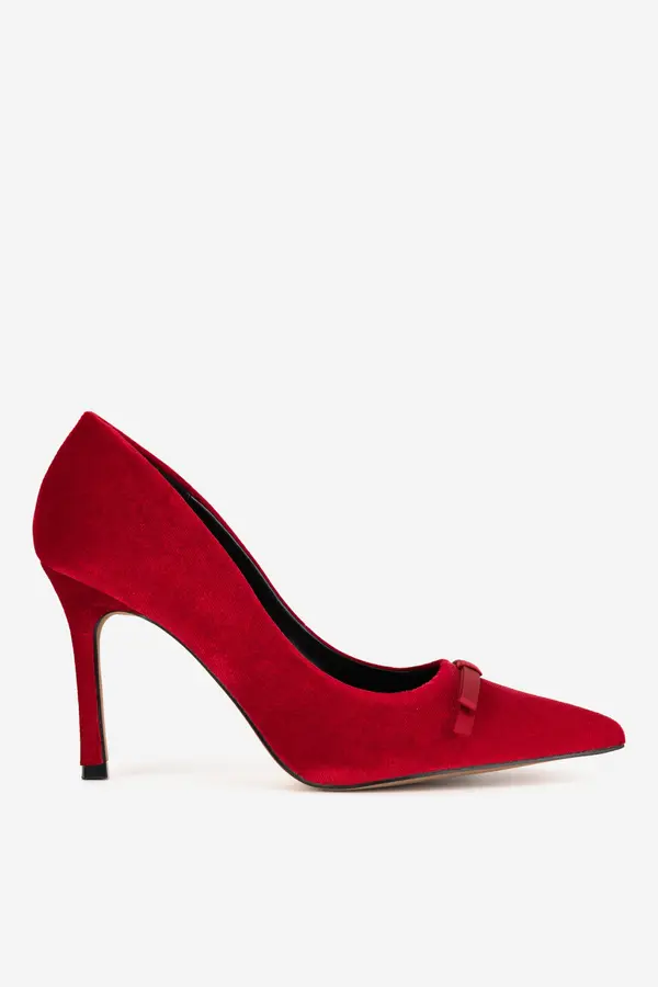Nine West Čevlji s peto NINE WEST WFA2989-1 Rdeča