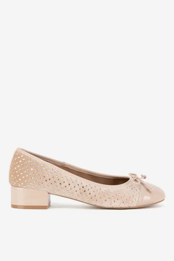 Nine West Čevlji s peto NINE WEST WFA2993-1 Bež