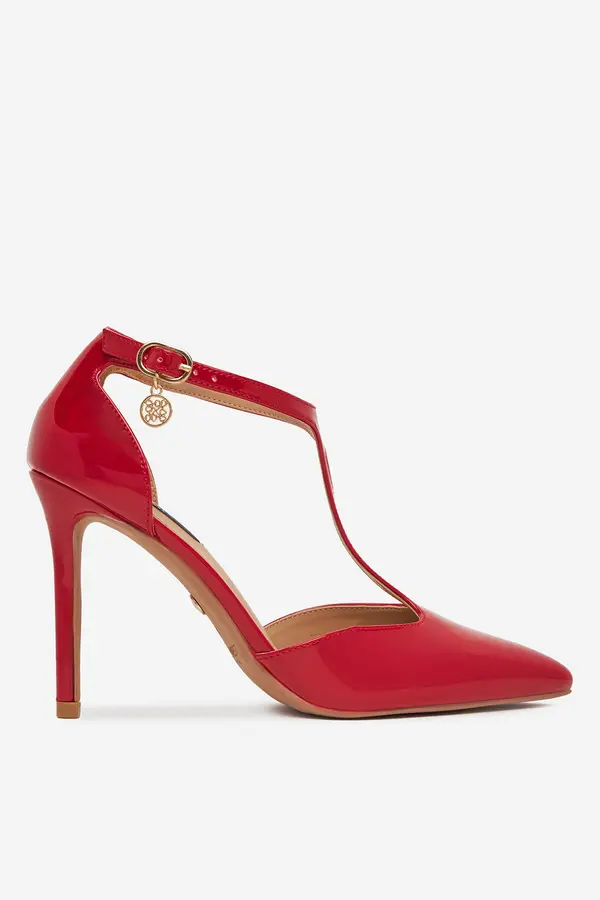 Nine West Čevlji s peto NINE WEST WS21582-01 Rdeča