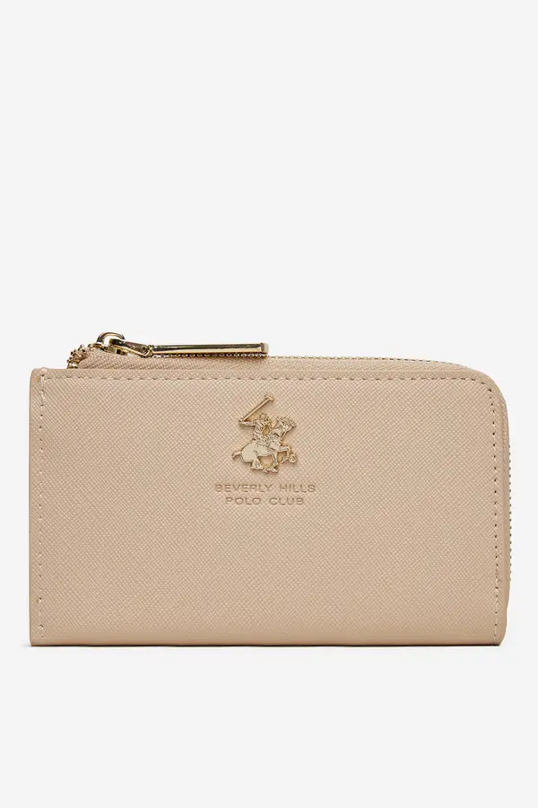 Beverly Hills Polo Club Denarnica BEVERLY HILLS POLO CLUB BHPC-W1-001-SS25 Bež