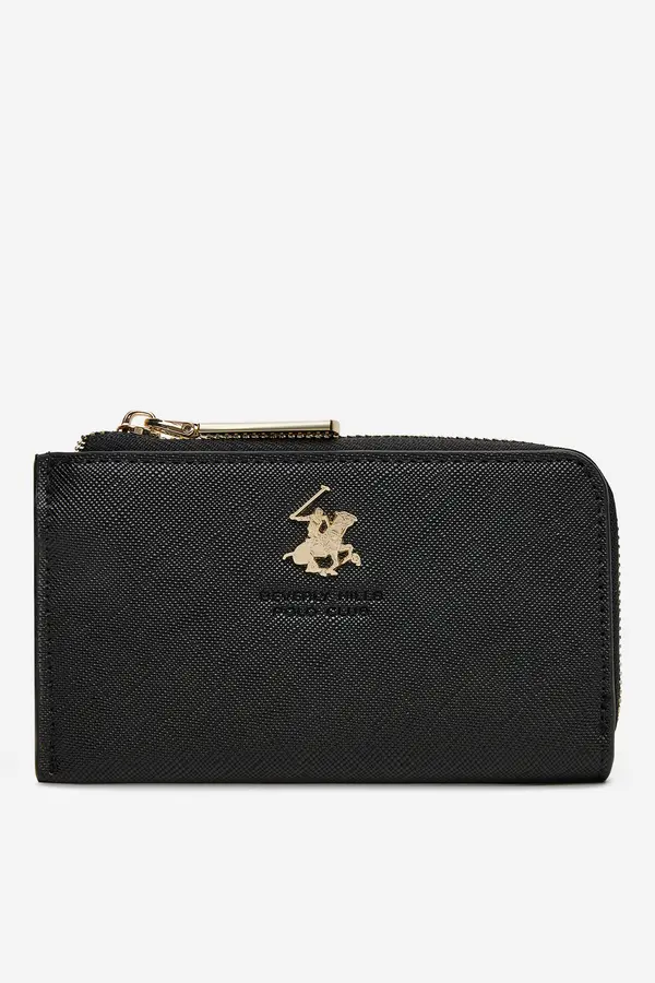 Beverly Hills Polo Club Denarnica BEVERLY HILLS POLO CLUB BHPC-W1-001-SS25 Črna