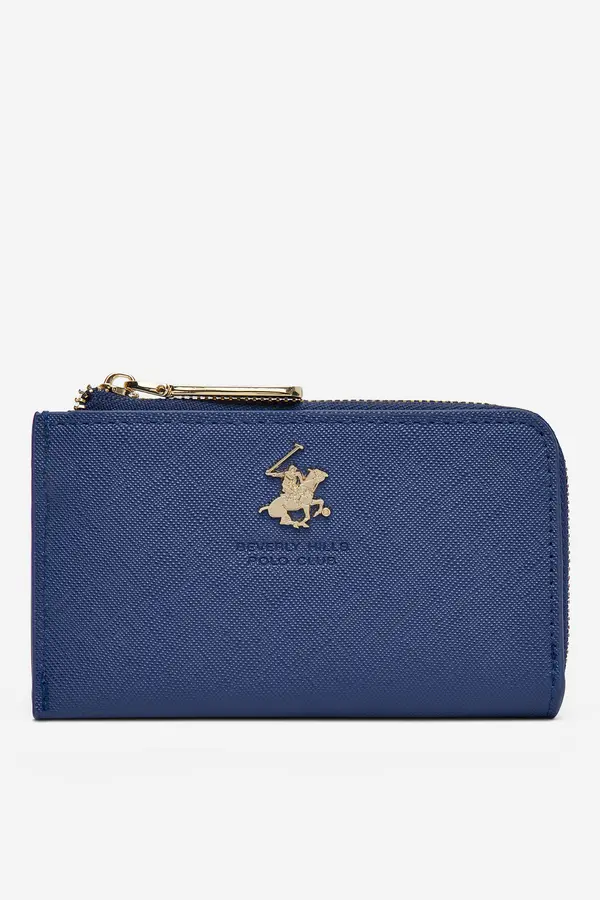 Beverly Hills Polo Club Denarnica BEVERLY HILLS POLO CLUB BHPC-W1-001-SS25 Mornarsko modra