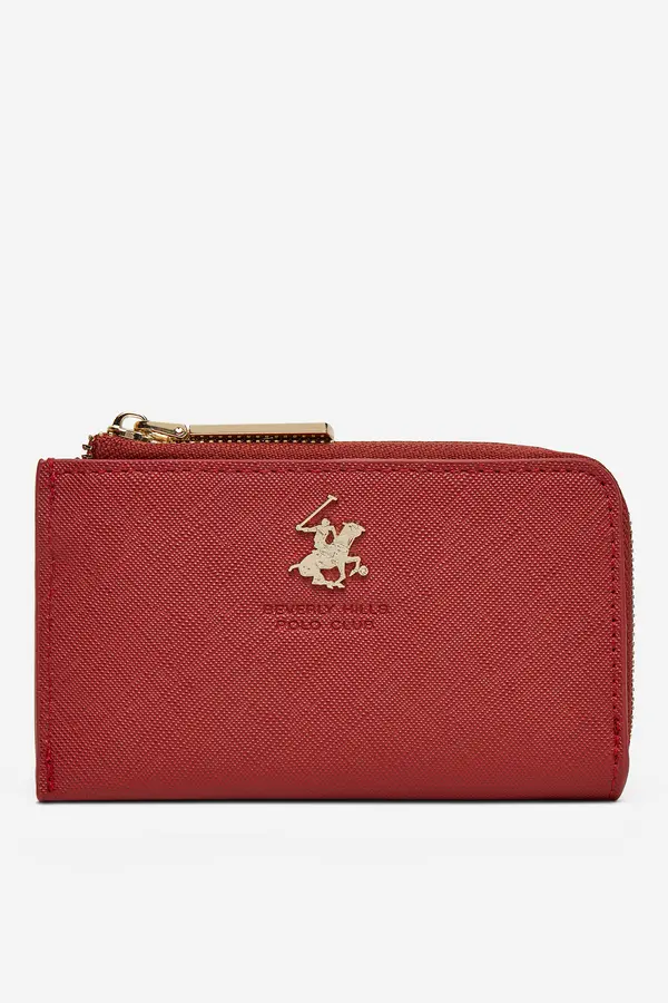Beverly Hills Polo Club Denarnica BEVERLY HILLS POLO CLUB BHPC-W1-001-SS25 Rdeča