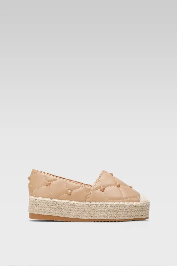 DeeZee Espadrile DeeZee HIGH SUN WS020610-01 Bež
