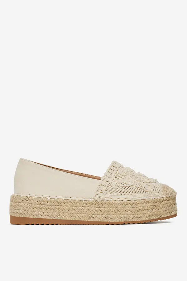 DeeZee Espadrile DeeZee LE601-66 Bež