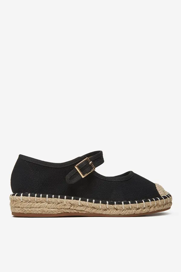 DeeZee Espadrile DeeZee Q88-512-1 Črna