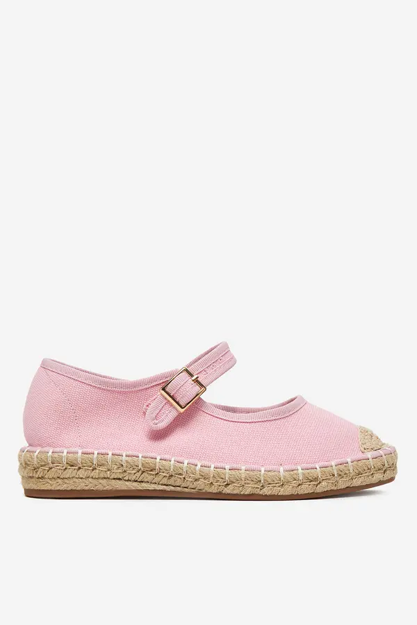DeeZee Espadrile DeeZee Q88-512-1 Roza