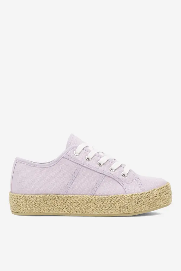 DeeZee Espadrile DeeZee WSS21067-01 Vijolična