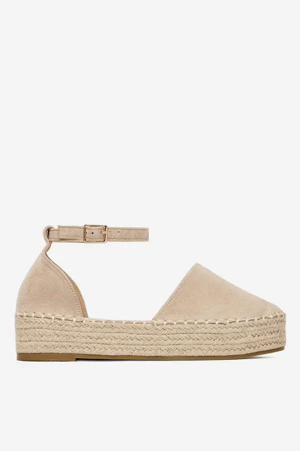 DeeZee Espadrile DeeZee WSS990-215 Bež