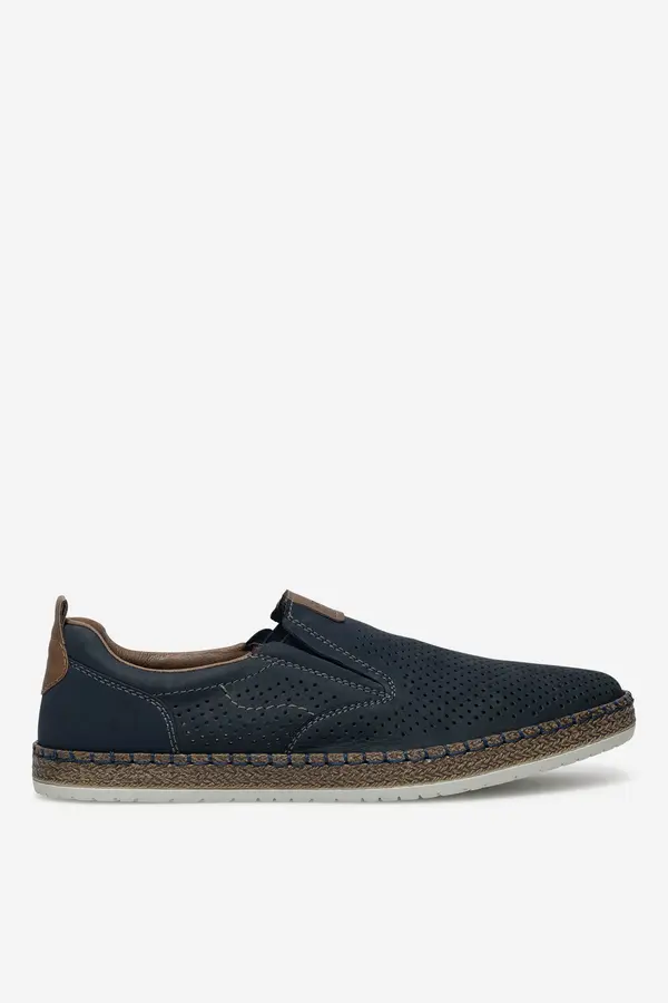 Rieker Espadrile Rieker B5258-14 Modra
