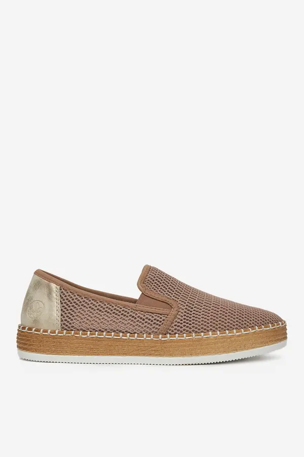 Rieker Espadrile Rieker L7873-31 Burlywood