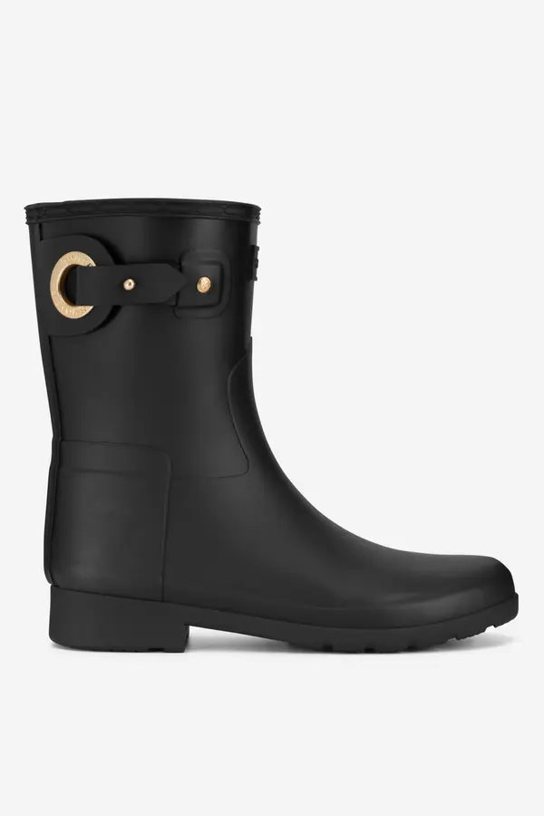 Hunter Gumijasti škornji HUNTER WFS2299RMA-BLK Črna